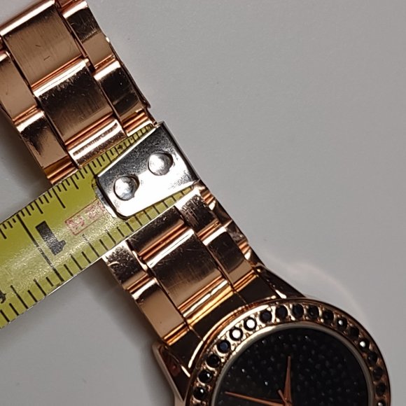 Rose Gold Tone Strada Watch With Black Dial - Picture 8 of 11